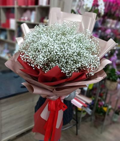 Букет цветов из: Гипсофила в Цветковский