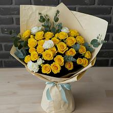 Букет цветов из:  Розы #REPLACE_PRED# Цветковский