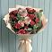 Букет цветов из: Гвоздики и Розы в Цветковский