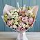 Букет цветов из: Альстромерии и Розы в Цветковский