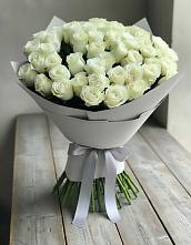 Букет 35 Белых роз в Цветковский