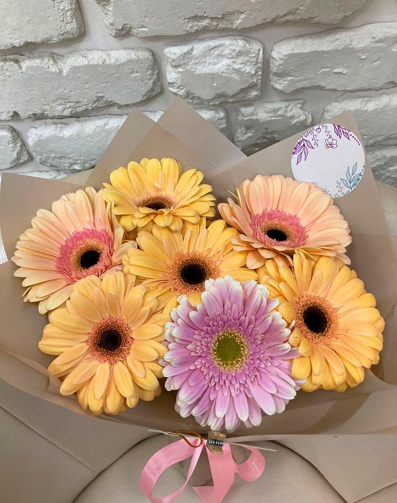 Букет цветов из: Герберы в Цветковский