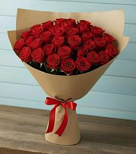Букет Красные розы Милано в Цветковский