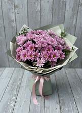 Букет цветов из:  Хризантемы в Цветковский