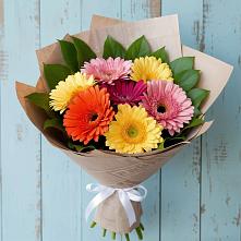 Букет цветов из:  Герберы в Цветковский