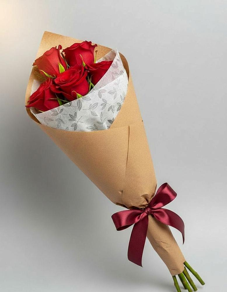 Букет цветов из: Розы в Цветковский