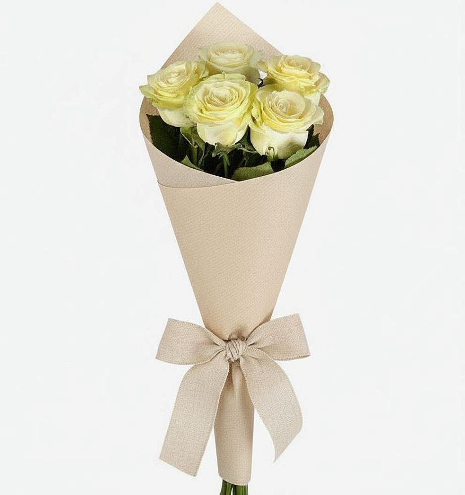 Букет цветов из: Розы в Цветковский