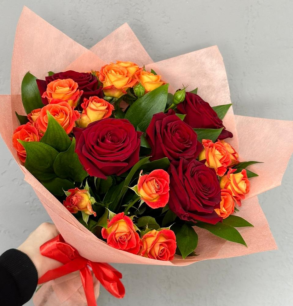 Букет Любовь и восторг в Цветковский