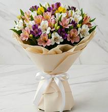 Букет цветов из:  Альстромерии #REPLACE_PRED# Цветковский