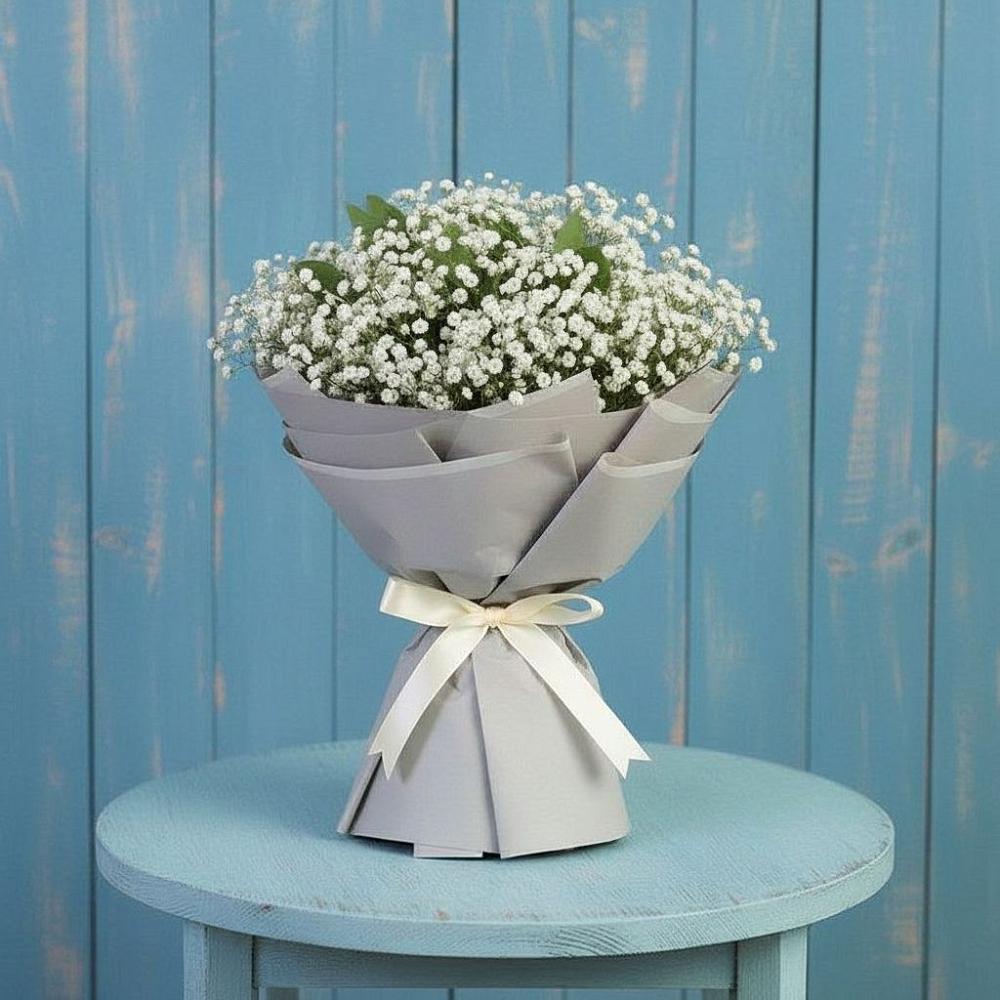 Букет цветов из: Гипсофила в Цветковский