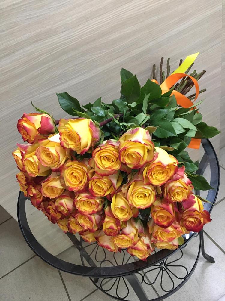 Букет Желтые розы в Цветковский