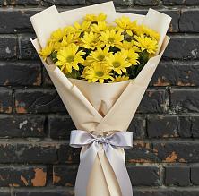 Букет цветов из:  Хризантемы #REPLACE_PRED# Цветковский
