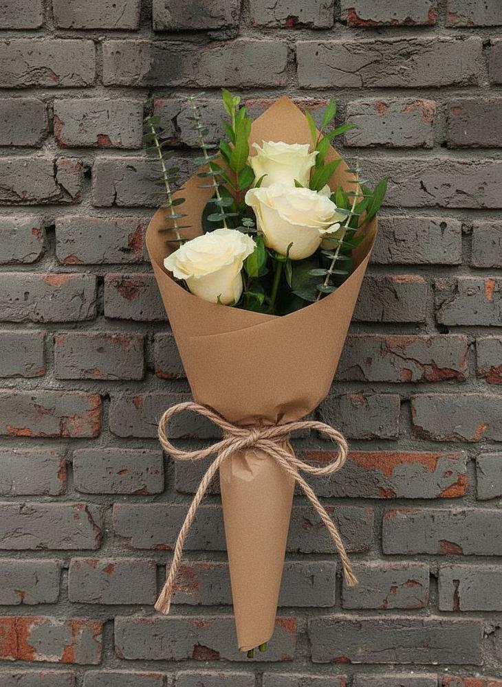 Букет цветов из: Розы в Цветковский