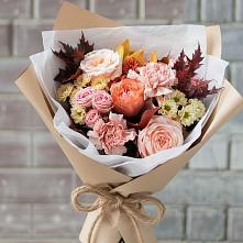 Букет цветов из:  Гвоздики, Хризантемы и Розы #REPLACE_PRED# Цветковский