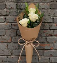 Букет цветов из:  Розы в Цветковский