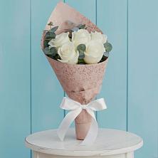 Букет цветов из:  Розы в Цветковский