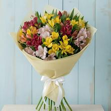 Букет цветов из:  Альстромерии в Цветковский