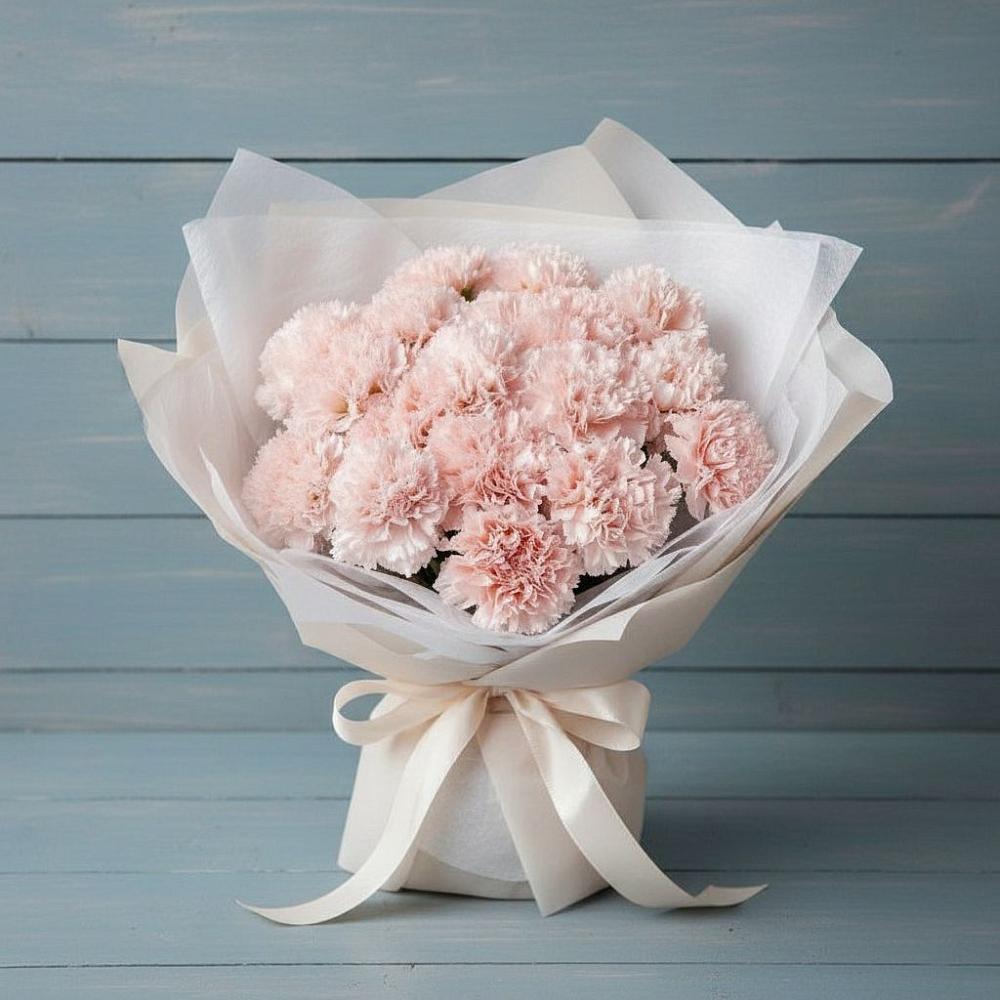 Букет цветов из: Гвоздики в Цветковский