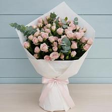 Букет цветов из:  Розы в Цветковский