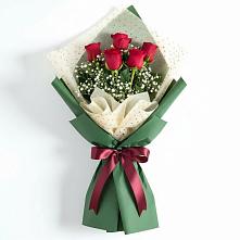 Букет цветов из:  Розы в Цветковский