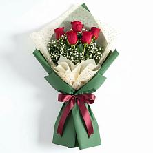 Букет цветов из:  Розы в Цветковский