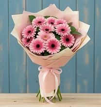 Букет цветов из:  Герберы в Цветковский