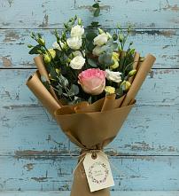 Букет цветов из:  Розы и Лизиантусы #REPLACE_PRED# Цветковский