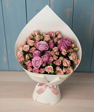 Букет цветов из:  Розы в Цветковский